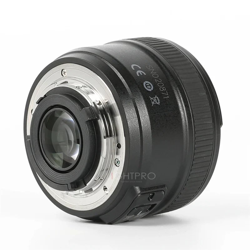 Объектив Yongnuo 50 мм F1.8 с автофокусом и широкой диафрагмой как у камеры Nikon D3300 D5300 D5100