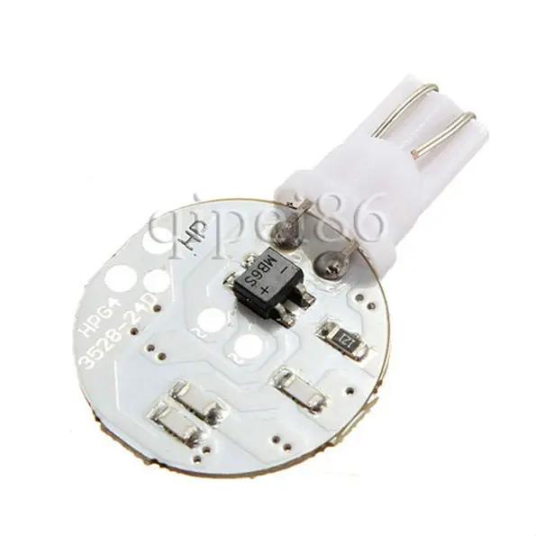 T10 194 158 168 501 921 W5W 24 1210 SMD СВЕТОДИОДНЫЙ теплый белый RV светильник лампа авто Купол