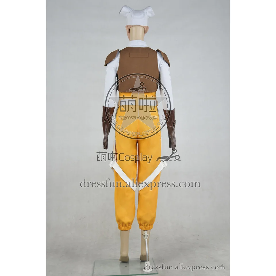 Звёздные войны Повстанцы Косплэй НЕРА syndulla костюм наряд-Униформа полный