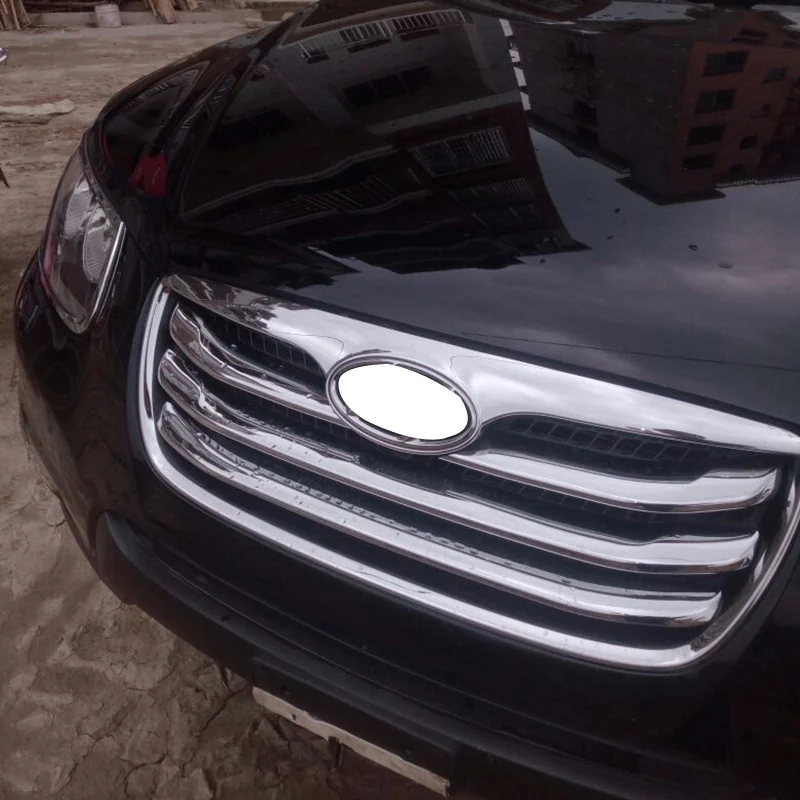 Lsrtw2017 abs передняя головка автомобиля Накладка для hyundai santa fe 2010 2011 2012
