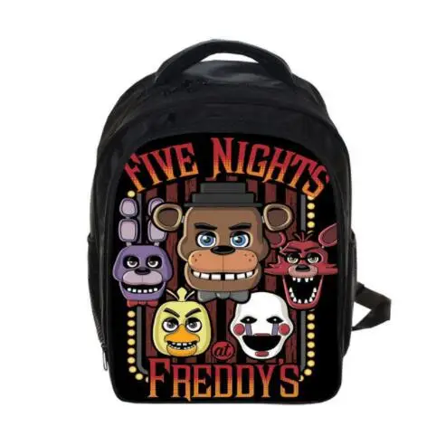 13 дюймов Дети Пять ночей на Фредди рюкзаки аниме FNAF рюкзак мальчики девочки