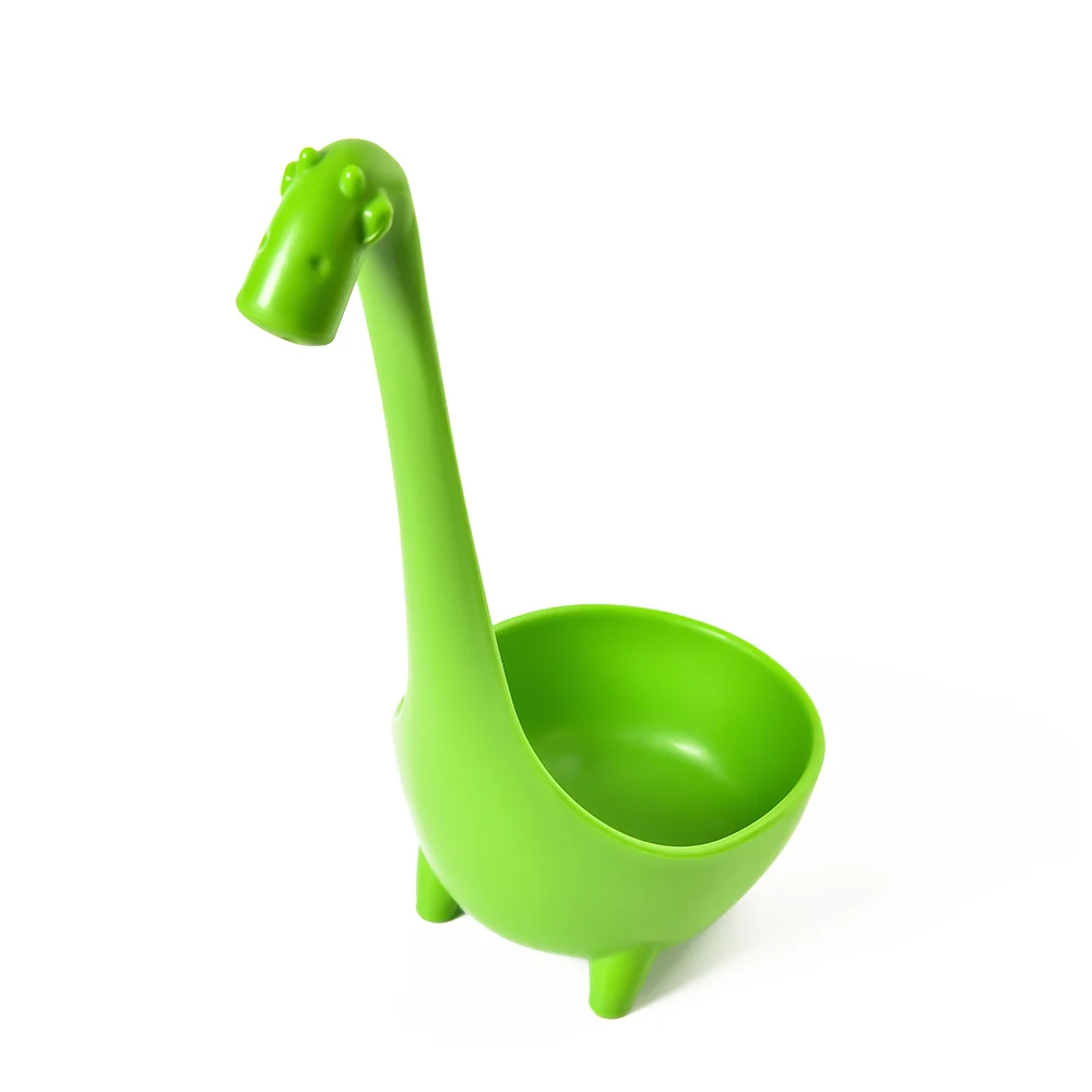 Spoon Green FHEAL 1 шт. пищевой ПП милый жираф суповая ложка с длинной ручкой половник-дуршлаг посуда столовая посуда многоразовый ковш Кухонные гаджеты - Цвет: Spoon Green