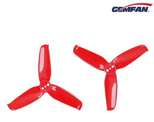 10 pairs Gemfan Flash 2540 2.5x4 2.5 Inch 3-Blade Propeller with 1.5mm Mounting Hole For 1105 1106 Motor |