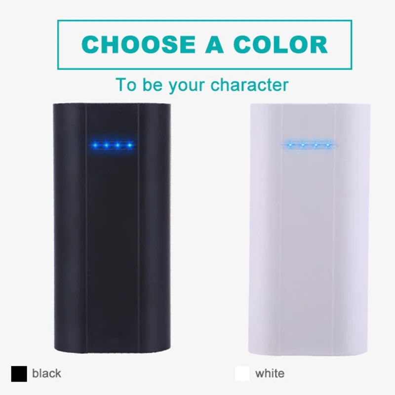 Зарядное устройство 26650 внешний аккумулятор Внешнее зарядное USB с ЖК дисплеем для