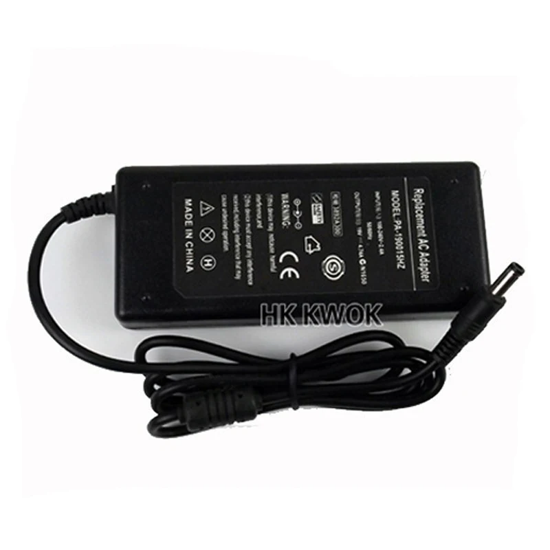 Зарядное устройство для ноутбука asus F3 L5 M50 P80 U3 W3 L3 K40 Series 8 шт./лот 19 в 5 А 2 * мм 90
