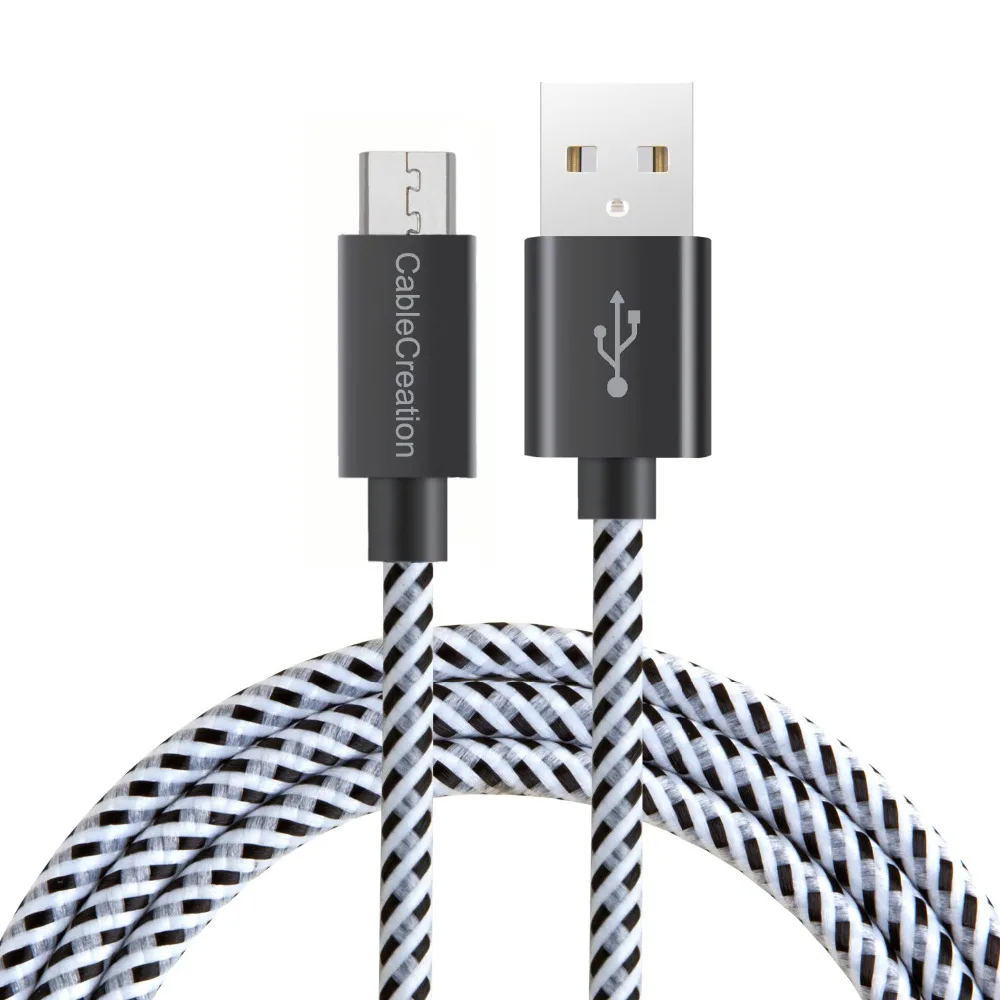 USB к Micro кабель для быстрой зарядки совместим с Chromecast блок питания телефон