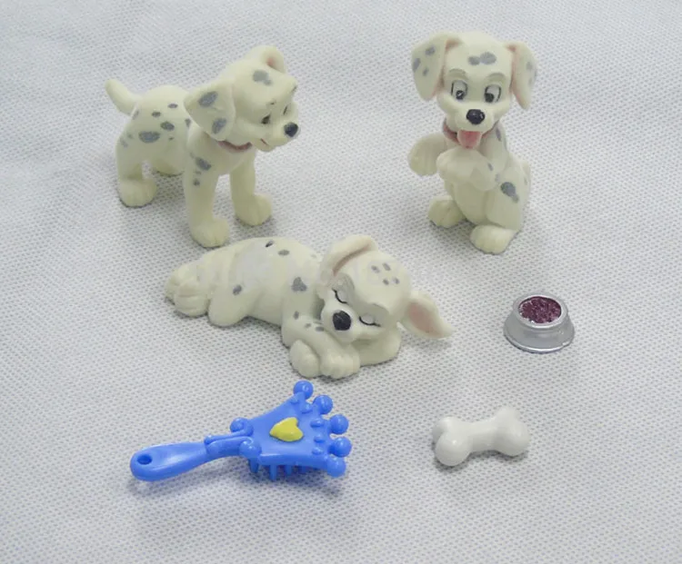 Новинка собака далматинца Набор фигурок милые детские игрушки куклы для девочек