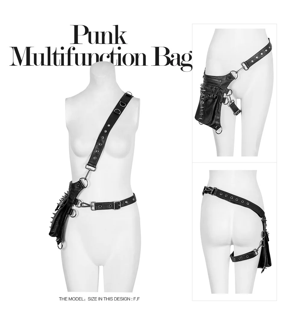 Gear Duke стимпанк Ретро мотоциклетная сумка из искусственной кожи поясная сумка через плечо женская сумка кошелек Готический Acceossories реквизит