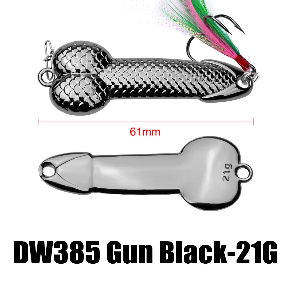 1 шт. металлическая блесна приманка для рыбалки с перьями крючок в форме рыбьей