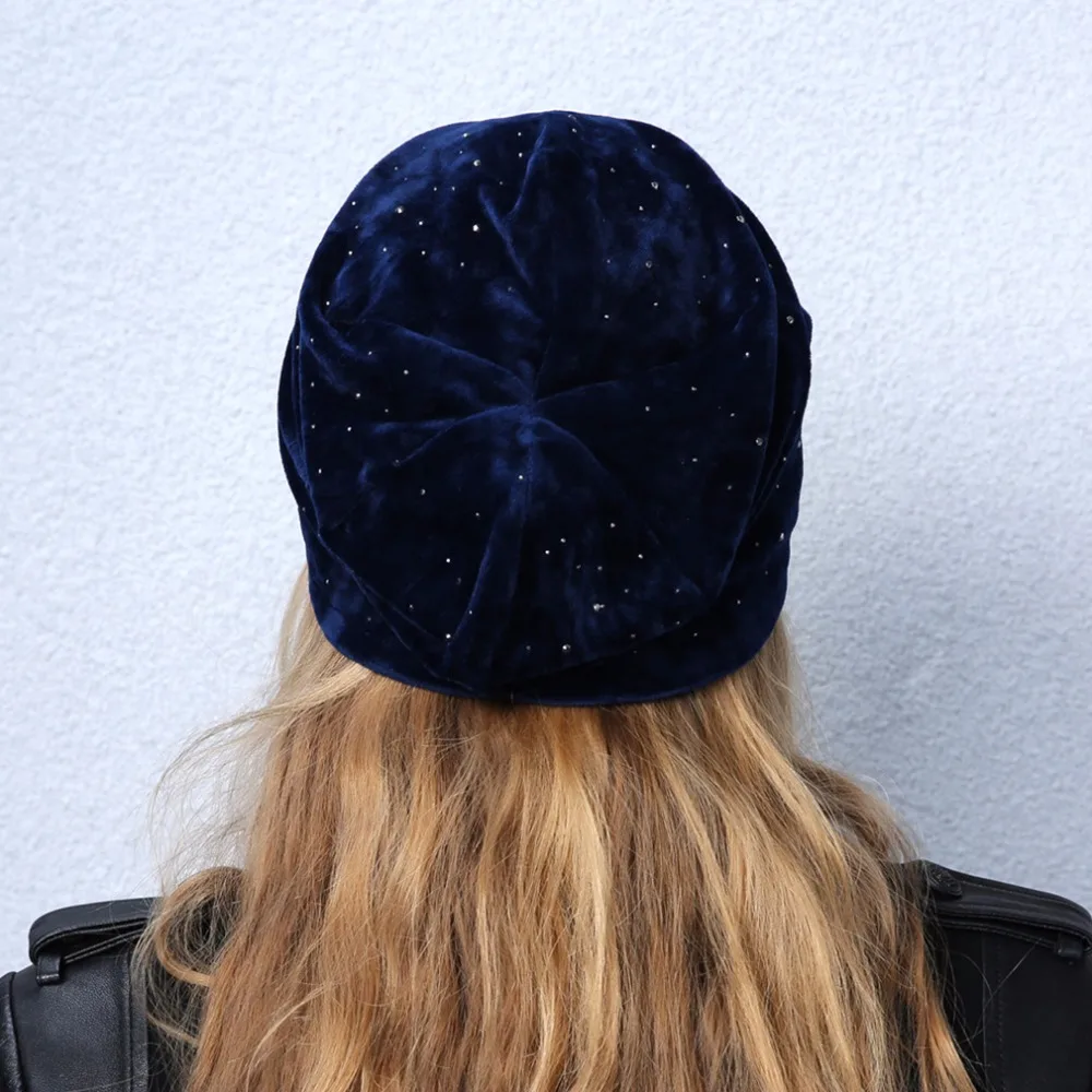 Брендовая женская шапка Geebro повседневная разразразы Женская Блестящая вязаная