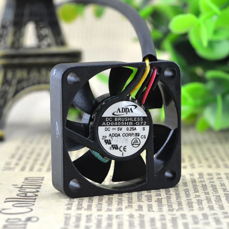 Бесплатная доставка. Вентилятор с двойным шариковым подшипником AD0405HB G72 4010 4 см 5 В