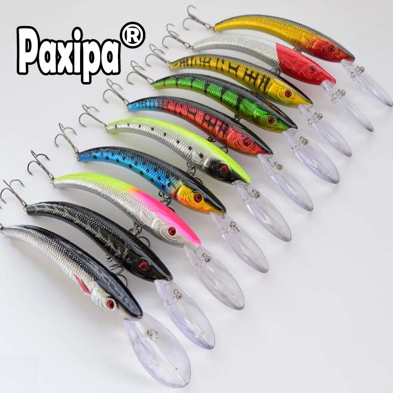 15 5 см 10 шт. блесна рыболовные приманки плавающие погремушки басы CrankBait 16 г 6 1/8