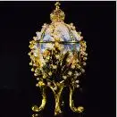 Qifu домашний модный металлический религиозный талисман Коллекция декора qifu Faberge яйцо домашний декор - Цвет: Pearl