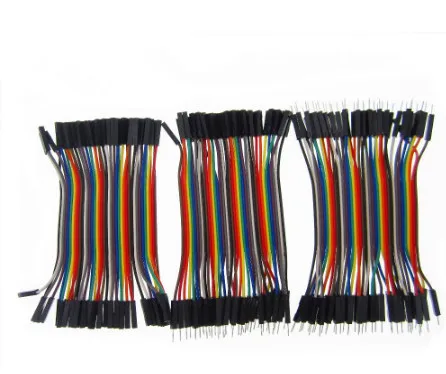 Dupont line 120 шт. 10 см разъем штырь гнездо и перемычка кабель Dupont|line dupont|1 wireline wire |