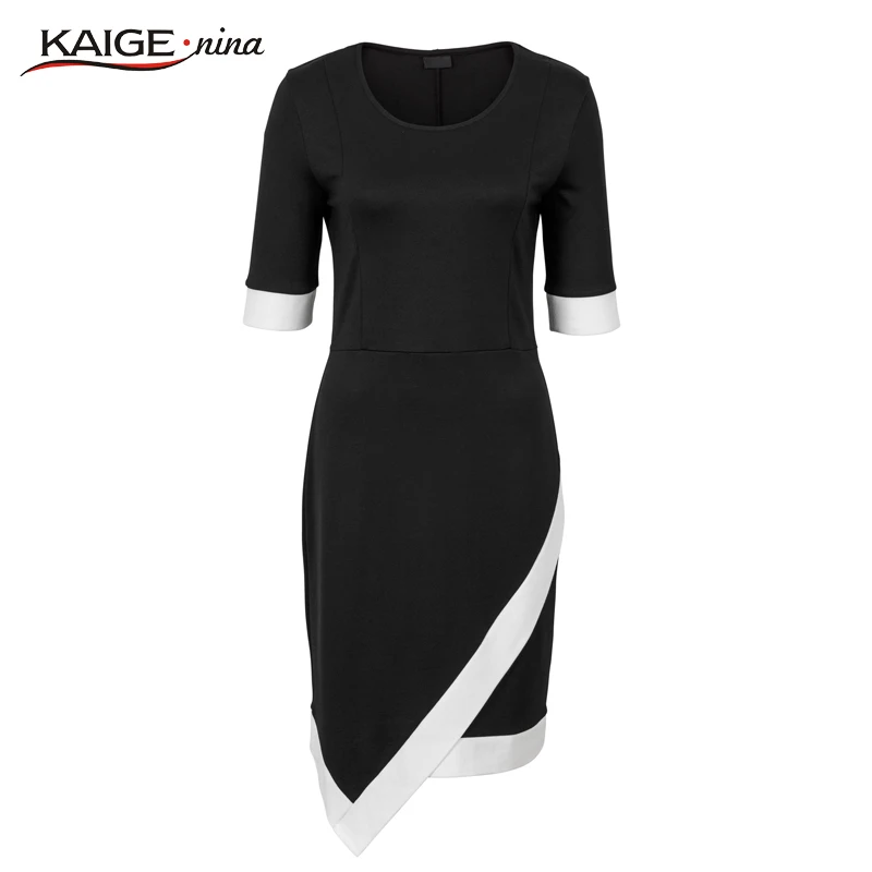 2017 Горячая Продажа Женской Одежды Высокого Качества Круглый шею Сращивание Harajuku