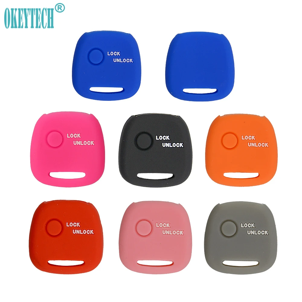 Чехол для автомобильных ключей OkeyTech мягкий силиконовый чехол с 1 кнопкой Toyota Carina