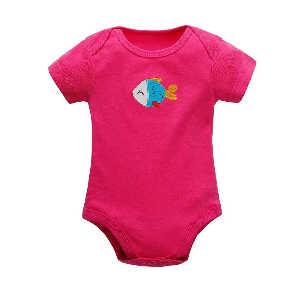 Bodysuits 5 Pieces/lot Baby Girl and Boy Short Sleeve Summer Clothing Clothes Newborn Sets of for Girls Boys|5 piece bodysuit|5 bodysuitsbaby