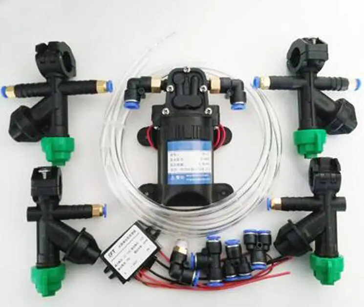 carbon tube fixed Yuenhoang БПЛА сельскохозяйственный завод весь набор распыления системы части сопла водяной насос понижающий модуль переходник регулятора трубы - Цвет: carbon tube fixed