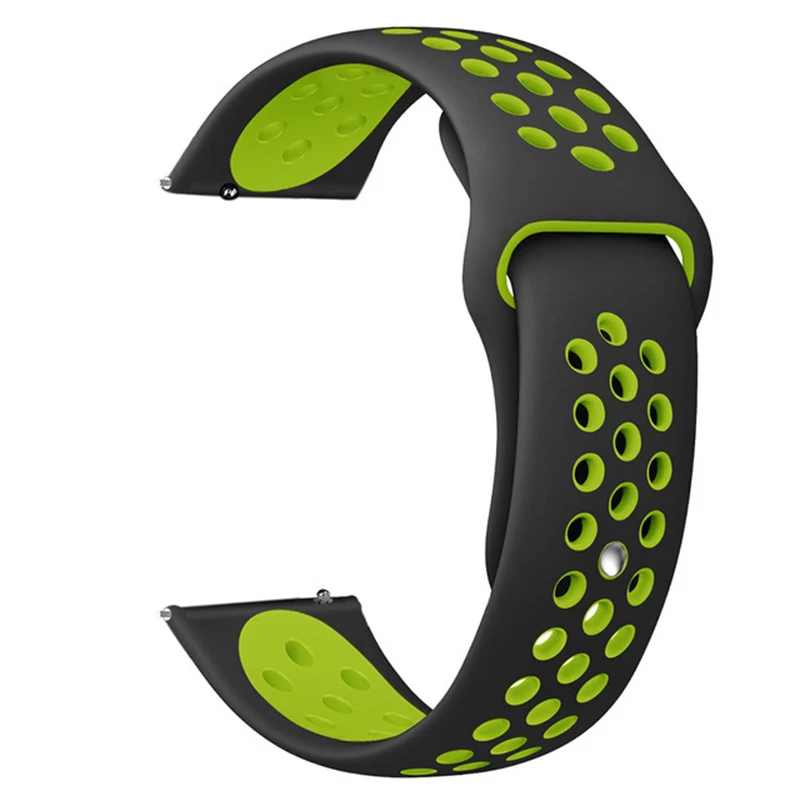 Мягкий силиконовый ремешок для часов samsung Galaxy Watch Active Band Galaxy 42 мм ремешок классический S2 спортивный 20 мм быстросъемный ремешок для часов