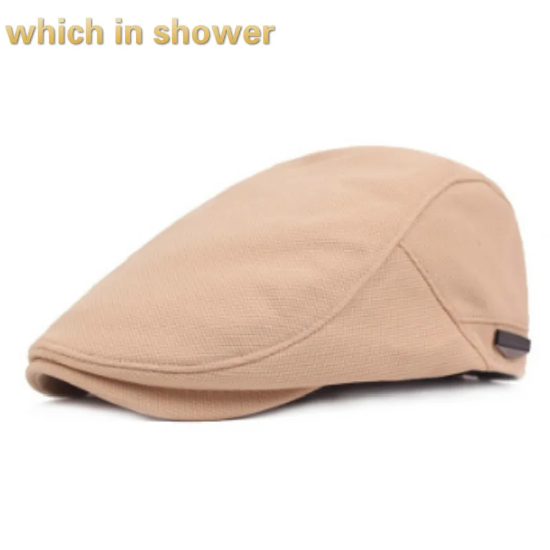 What in shower высококачественный хлопковый берет для женщин и мужчин пустая плоская