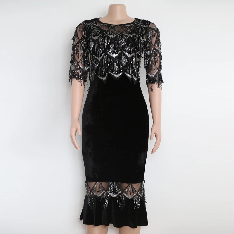 Женское платье карандаш большого размера модное сексуальное в стиле ретро