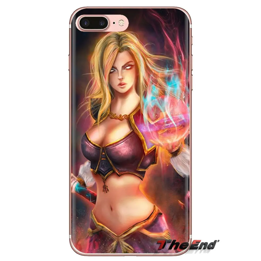 Soft Cover For Huawei Nova 2 3 2i 3i Y6 Y7 Y9 Prime Pro GR3 GR5 2017 2018 2019 Y5II Y6II Hearthstone Jaina Proudmoore Characters |