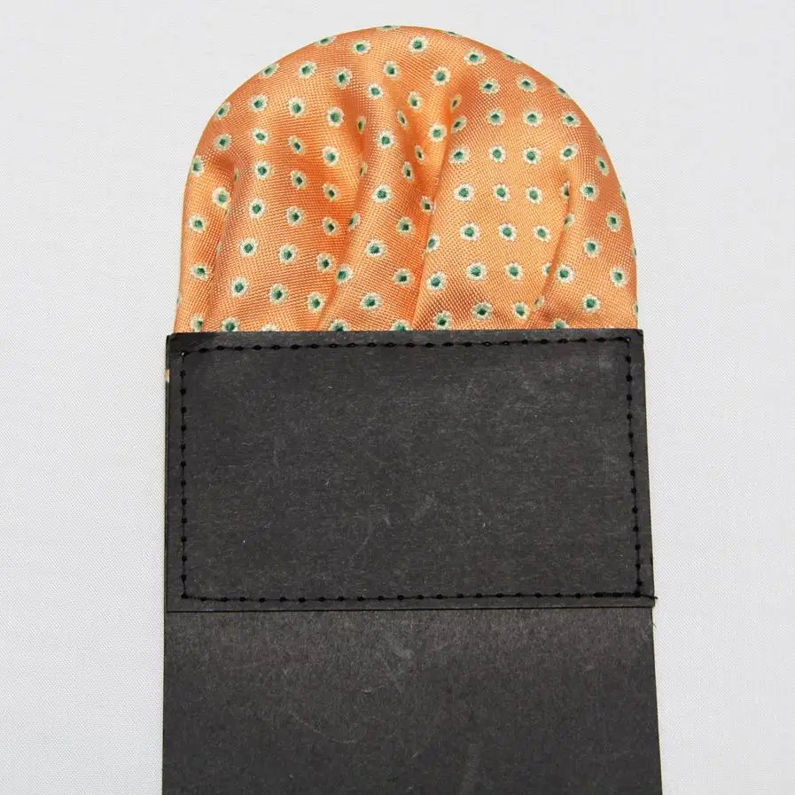 HOOYI новинка 2019 мужская мода в горошек квадратный Карманный платок складку башня