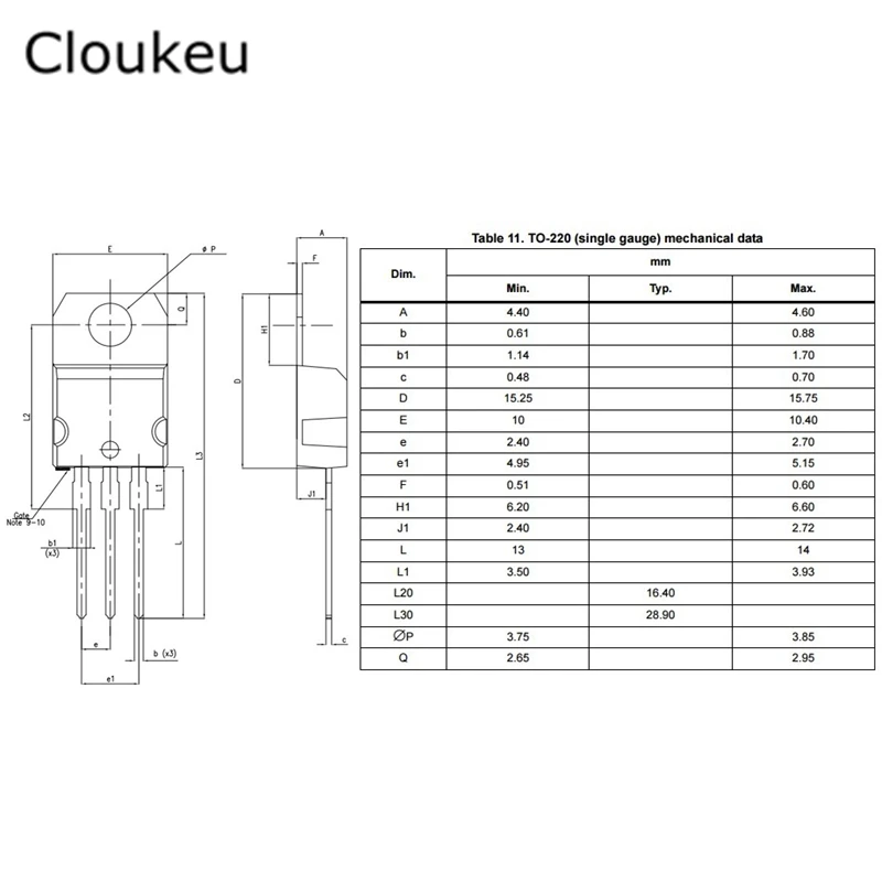 

5pcs L7912CV L7912 TO-220 12V