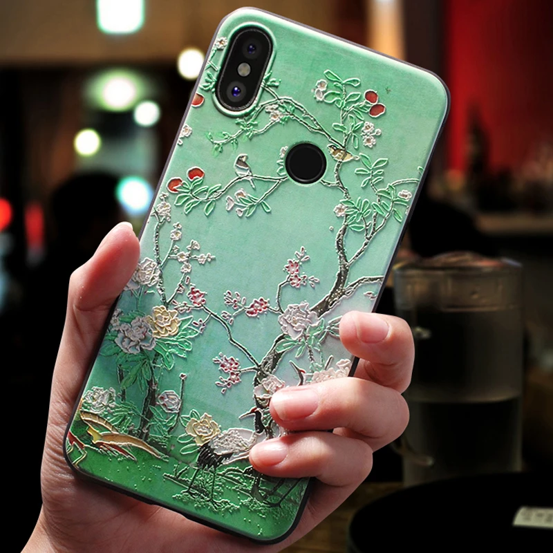 3D чехол-накладка YueTuo для Xiomi Xiaomi Redmi S2 S 2 / Note 3 note3 pro 3pro из Luxury Silicone для задней стороны телефона, с милым рисунком из 360 градусного силикона.