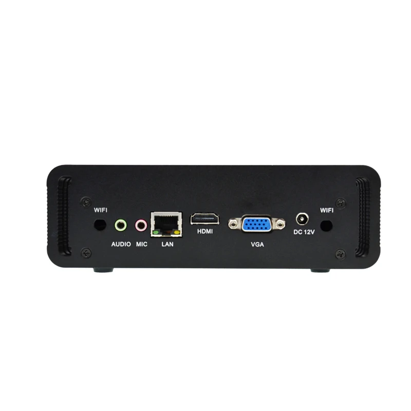 QINLAN Intel Dual Core 4 нитки i7 4500U безвентиляторный мини ПК Windows 7/8. 1/10 Linux OS HDMI VGA LAN тонкий