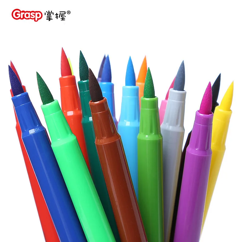 Премиум живопись набор мягких ручек кистей Акварельная ручка 12/18/24/36 цветов