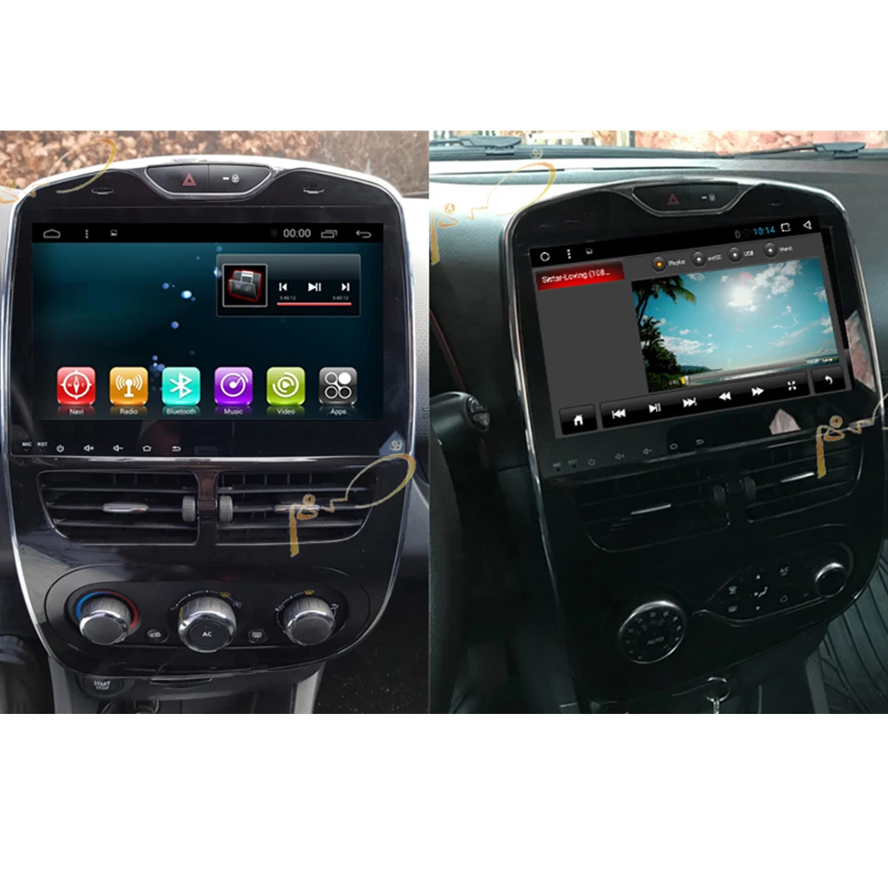 Android 7 1 автомобильный Радио GPS Навигация стерео для Renault Clio головное устройство