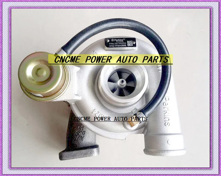 Турбо GT2556S 711736 5025S 2674A225 0025 0029 для трактора PERKIN Massey Ferguson 5455 420D IT vista 4 4.4L|turbo gauge|turbo charger