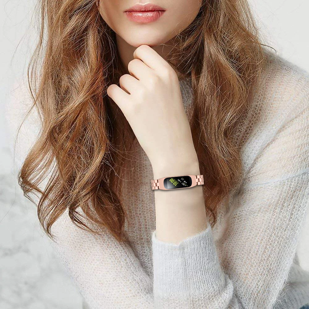 Для Samsung Galaxy fit-e SM-R375 ремешок из нержавеющей стали для часов замена металлический