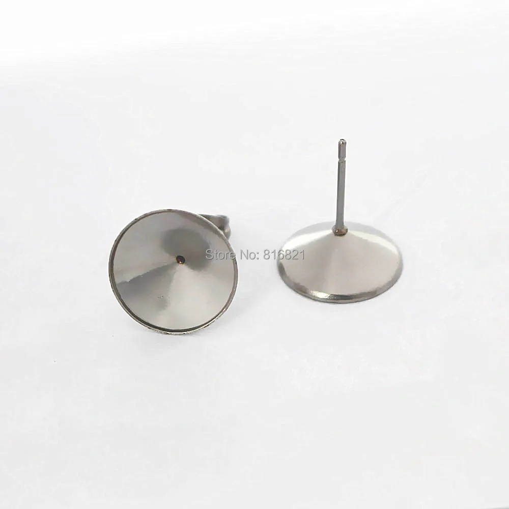 Серьги гвоздики из нержавеющей стали|earring findings|stud earring findingsearring posts |