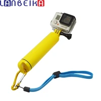 lanbeika floaty handheld floating handle pole with carabiner mini tripod mount for gopro hero 10 9 8 7 sjcam sj4000 sj5000 sj8