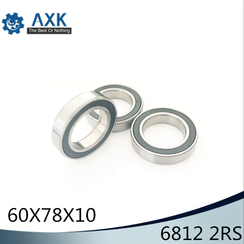 6812 2RS ABEC-1 (4 шт.) 60x78x10 мм Метрическая тонкий срез подшипники 61812RS 6812RS | Обустройство