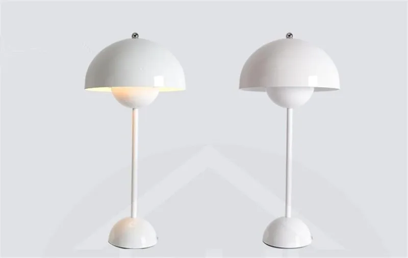 Современная лампа для спальни Verner Panton цветочный горшок лакированная настольная