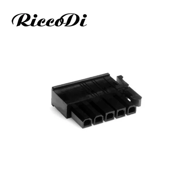 5Pin TypeC 10 шт./лот 5557-R 5557 4,2 мм Черный Автомобильный жгут проводов разъем Мужской 2-24 pin для ПК/компьютера видеокарты PCI-E питания - Цвет: 5Pin TypeC