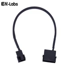 En-Labs IDE Molex 4-контактный разъем для 3Pin4-контактного кулера, адаптер вентилятора Molex, сплиттер, кабель питания (только 12 В)-25 см
