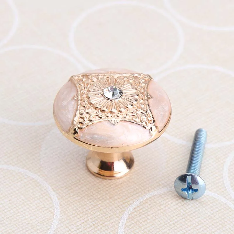 Ручки для кухонного шкафа ручки в виде Розы ручка красная белая янтарная