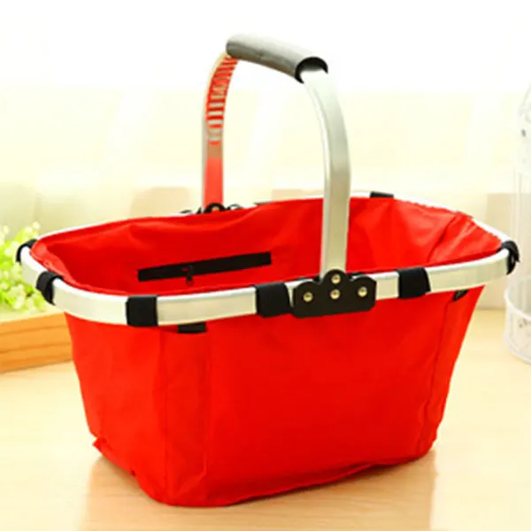Reusable Foldable Storage Bags Waterproof Eco-friendly Shopping Grocery Picnic Hand Basket | Дом и сад