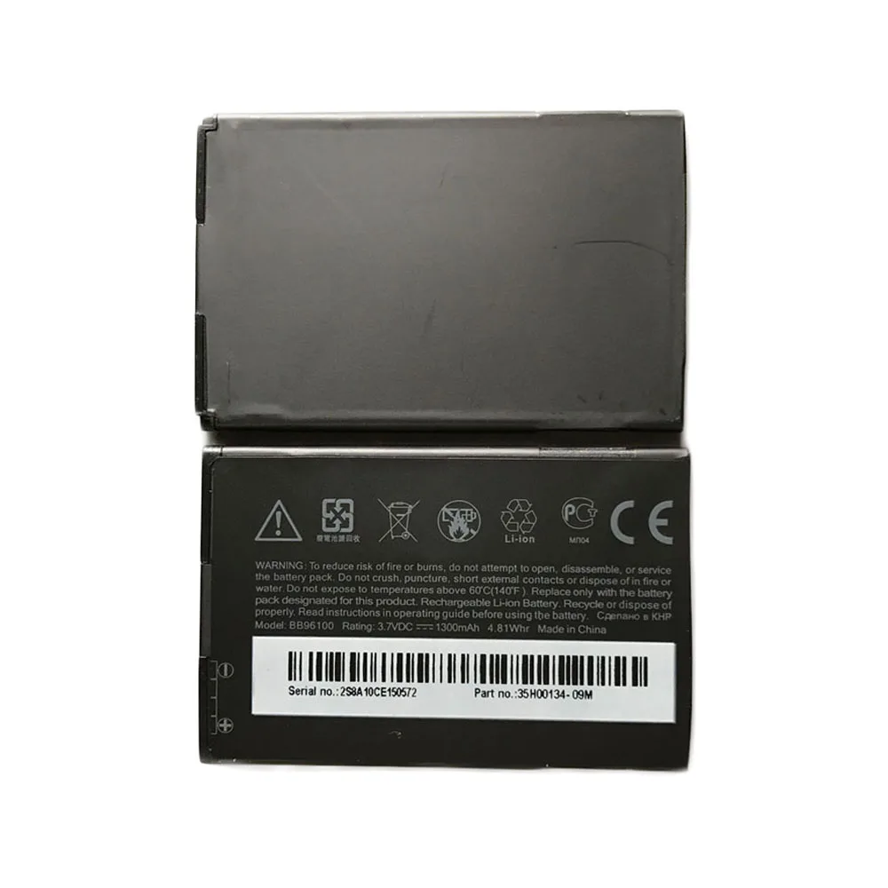 

1300mah BB96100 phone Battery For HTC Wildfire A3333 A3366 A3360 A3380 T-Mobile G2 G8 G6 A6363 A6390 internal replacement