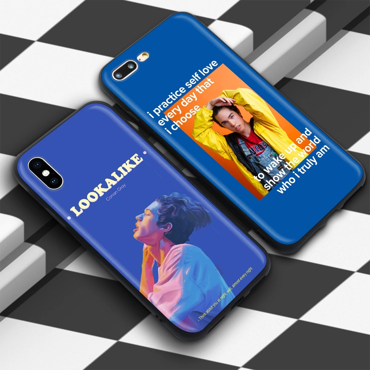 Чехол Lavaza Conan серый для iPhone 12 mini 11 Pro XS Max XR X 8 7 6 6S Plus 5 5s se|Бамперы| |