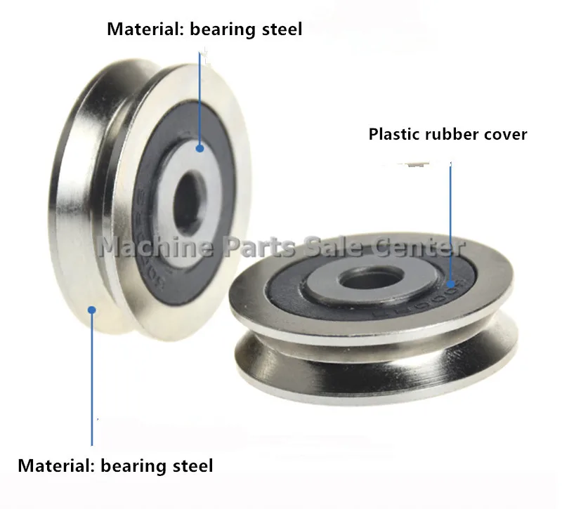 SWMAKER 6 * 30 8 V groove all steel wire pulley Z6 guide track embedded bearing TU TV0630 | Обустройство дома