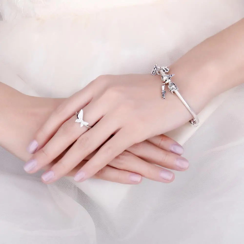 JewelryPalace Винтаж 925 пробы серебро подвеска &quotмотоцикл&quot Бусы Fit Браслеты для Для