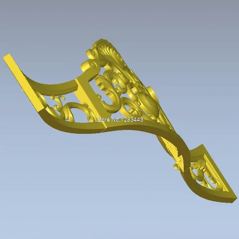 Высокое качество новая 3D модель для ЧПУ мебель украшение резная фигура