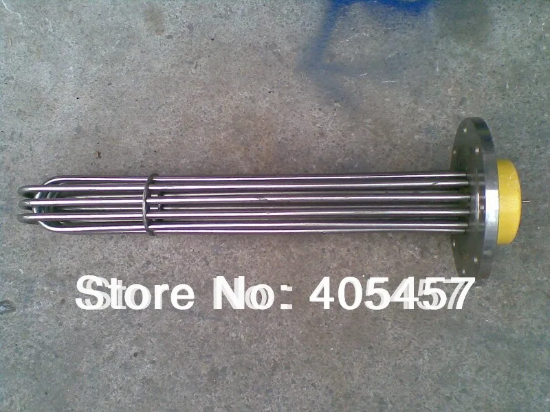 Нагревательный элемент для обжига масла фланцевая электрическая тепловая труба