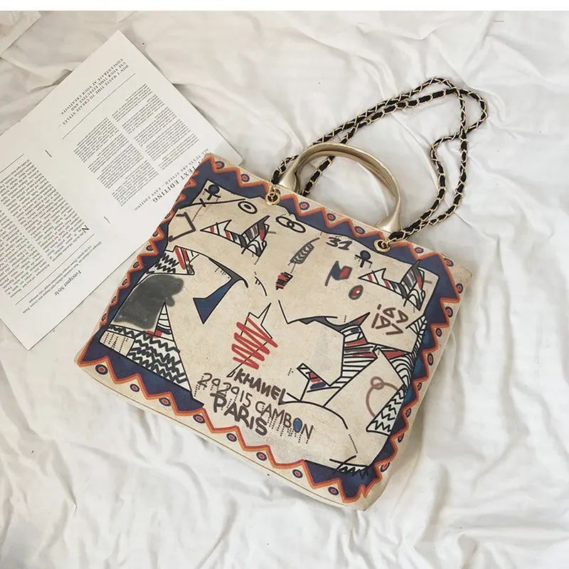 Холщовая Сумка Женская сумка через плечо 2019 новая Корейская версия дикие