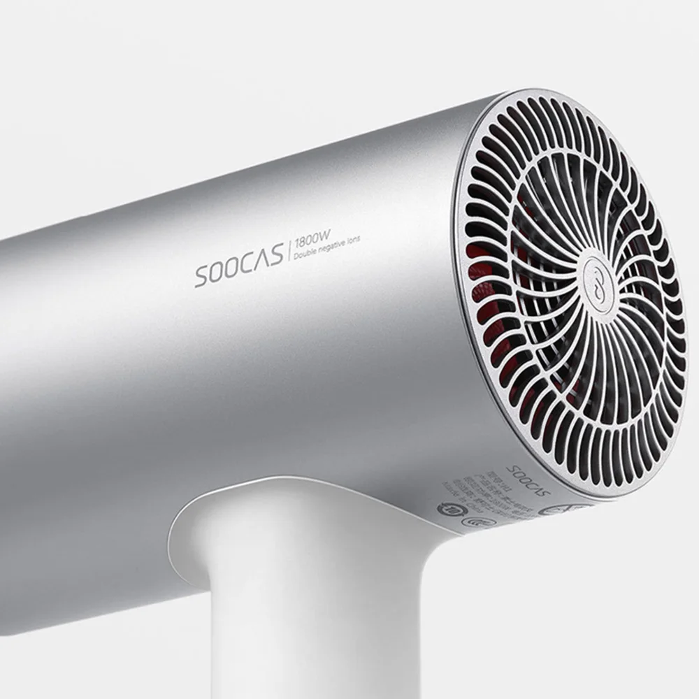 2020 SOOCAS H3 электрический фен для волос корпус из алюминиевого сплава 1800 Вт
